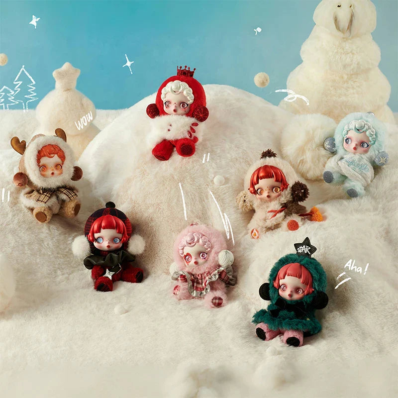 【EU Exclusive】POP MART SKULLPANDA Winter Symphony Series Mystery Box 1PC/6PCS Blind Box POPMART