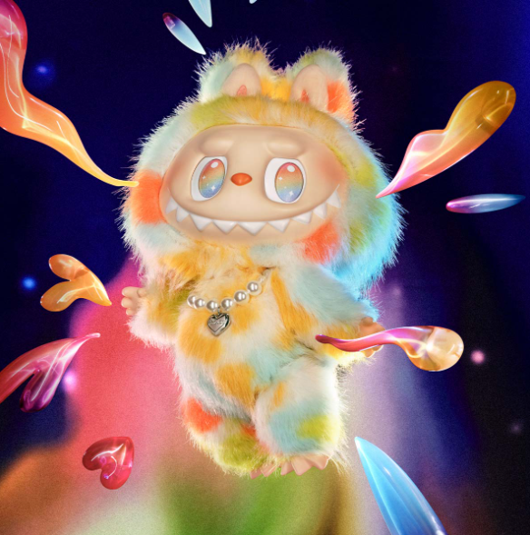 THE MONSTERS Big into Energy Series-Rock THE UNIVERSE Vinyl Plush doll 100% AUTHENTIC